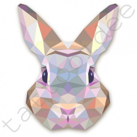 Królik z trójkątów