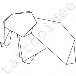 Słoń Origami