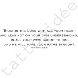 Trust In The Lord...