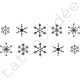 Na Paznokcie - Śnieżynki