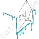 Łabędź Ociekający Origami