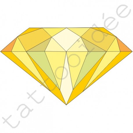 Diament Żółty